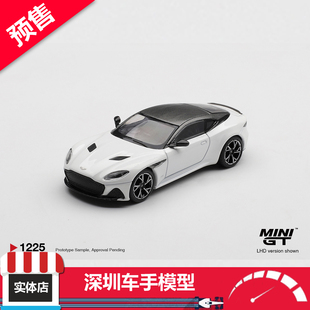 合金车模 预售 DBS Stratus白 阿斯顿·马丁 MINIGT 1225