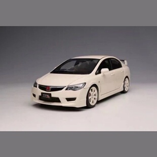 现货 MH 1:18 本田思域TypeR(FD2)白 2007 带发动机 合金全开车模