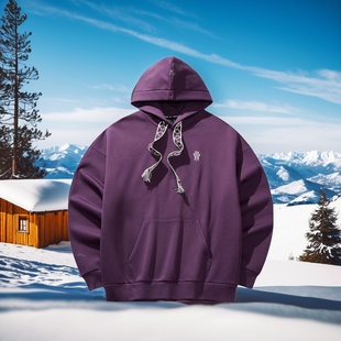 172541702N 加绒休闲卫衣男女同款 安踏凯里·欧文系列 潮流美式