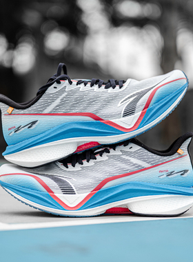 安踏马赫5代丨专业缓震竞速跑步鞋男中考体测运动鞋子112535593R