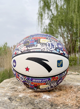 安踏篮球 成人七号标准球 夏季新款汤普森 kt8全明星 学生篮球