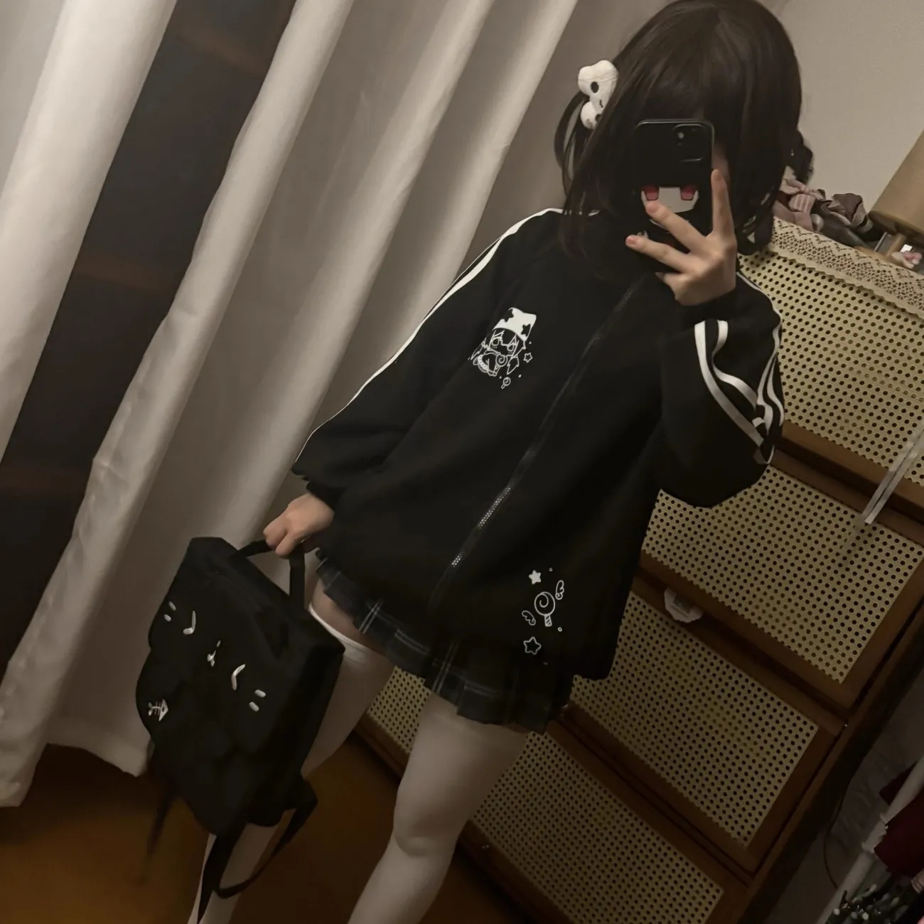秋冬长袖外套二次元开衫女生