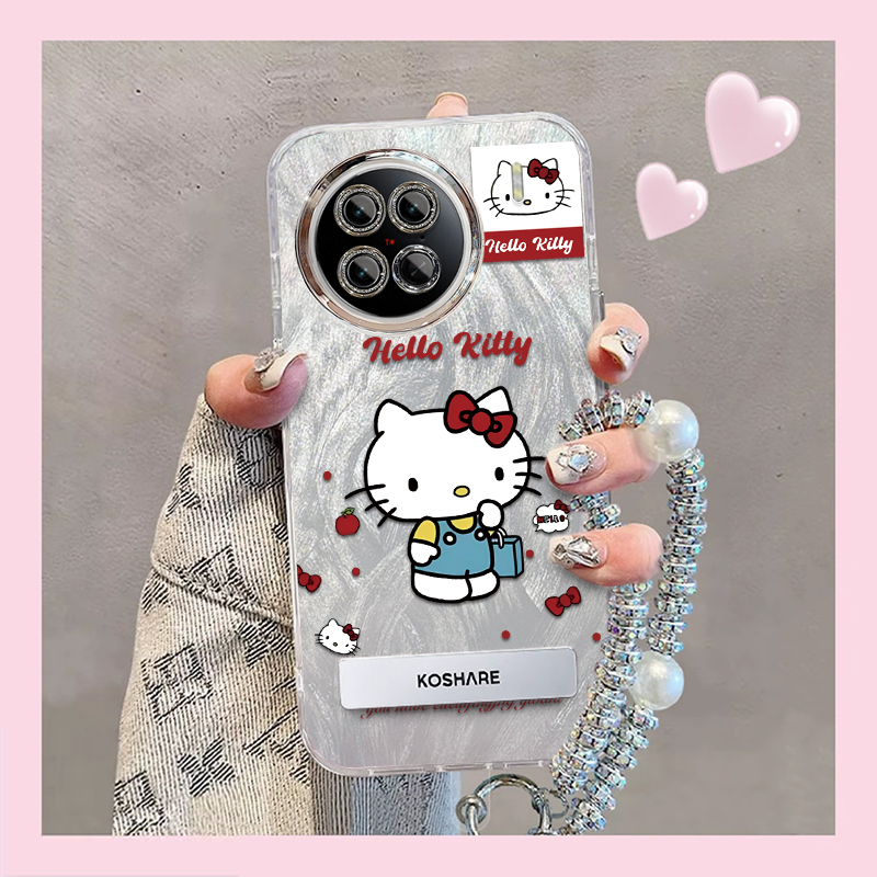 羽纱kt猫vivoX90Pro+手机壳V2227A情侣全包防摔软男女可爱套外壳