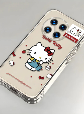 卡通kt猫vivoX90Pro+壳透明V2227A全包防摔软男女可爱套外壳