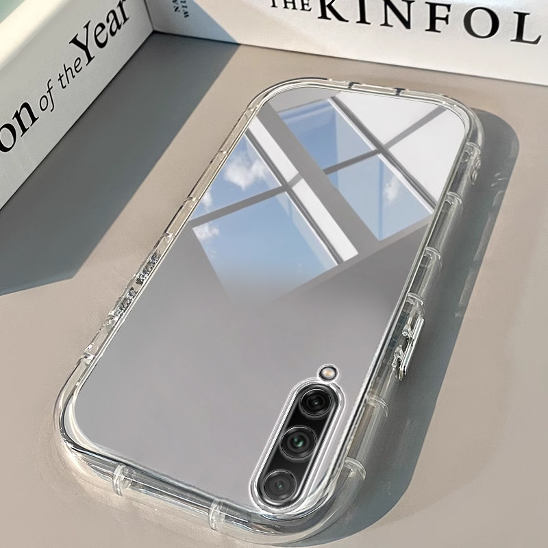 荣耀20青春版手机壳30透明新80 PRO镜面50泡芙se气囊i男X 60女70高级10潮90 GT全包100防摔200潮300软honor