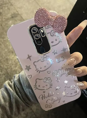 羽纱kt猫OPPOA11X手机壳PCHM30情侣全包防摔软高级男女可爱套外壳