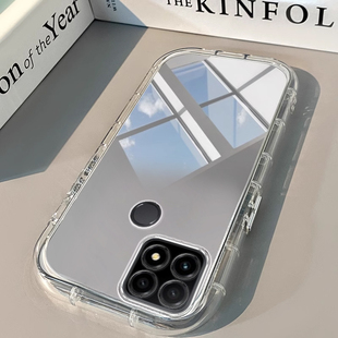 华为智选NZONES7手机壳NZONE50软pro透明+镜面Hi Nova9泡芙9z气囊12se男女款hi畅享60高级感s全包pro防摔woki