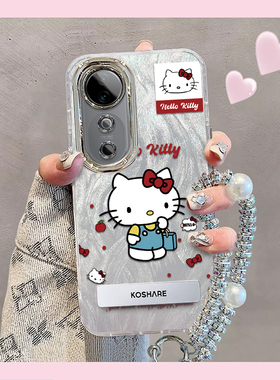 羽纱kt猫vivoS19手机壳V2364A情侣全包防摔软高级男女可爱套外壳