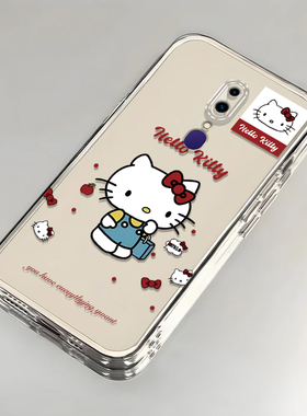 卡通kt猫OPPOA9x壳透明PCAM10全包防摔软高级男女可爱套外壳
