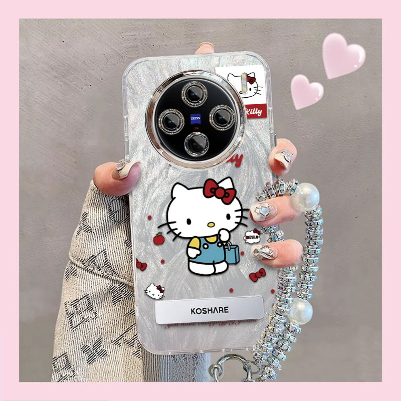 羽纱kt猫vivoX100SPro手机壳V2324HA情侣全包防摔男女可爱套外壳