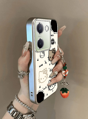 VIVO Y100手机壳Y200女Y300 Pro全包防摔Y77可爱Y76薄Y75男Y51S款Y53S套外壳Y55女新Y72潮Y70S牌VIVOY100