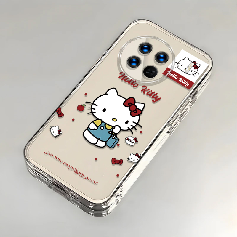 卡通kt猫vivoX90S壳透明V2241HA全包防摔高级男女可爱套外壳