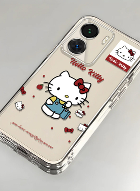 卡通kt猫iQOOZ7i壳透明V2230EA全包防摔软高级男女可爱套外壳