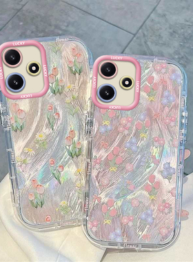 雏菊红米note12R手机壳note 7女8全包12防摔14可爱K20薄Turbo4男K40款K50套K60外K70女K80新Pro牌Redmi款13