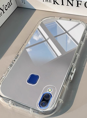 VIVO U1手机壳U3透明U3X新T2X镜面S5泡芙T1气囊S7男S17女S9 PRO高级S10潮S12全包S15防摔S16硅胶S18软VIVOU1