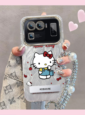 羽纱kt猫小米11Ultra手机壳M2102K1C情侣全包防摔男女可爱套外壳