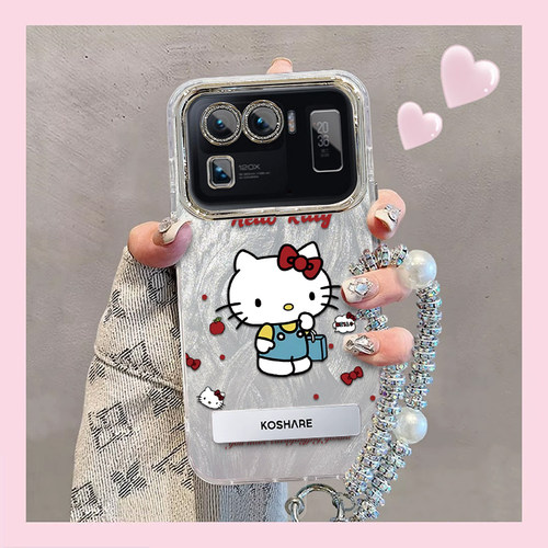 羽纱kt猫小米11Ultra手机壳M2102K1C情侣全包防摔男女可爱套外壳