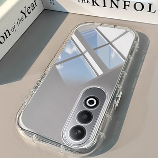 OPPO K12手机壳K3透明K5新K1镜面K7泡芙K9活力版气囊PRO男女款S高级感X潮K10全包K11防摔硅胶软OPPOK12