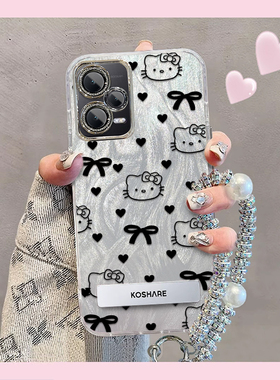 精孔kt猫红米Note12Pro手机壳22101316C情侣全包防摔女可爱套外壳