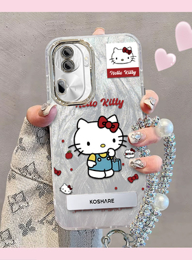 羽纱kt猫OPPOReno11Pro手机壳PJJ110情侣全包防摔男女可爱套外壳