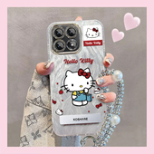 羽纱kt猫红米K70手机壳23113RKC6C情侣全包防摔软男女可爱套外壳