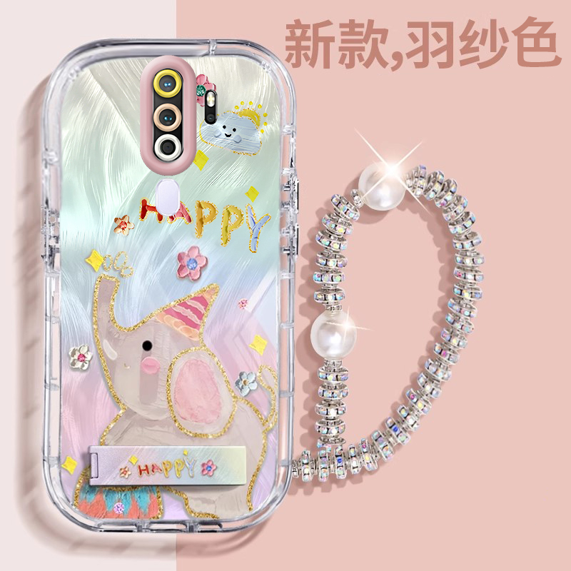 赵露思同款OPPOA11x壳透明PCHM30全包防摔薄软男女可爱套外壳