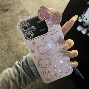 羽纱kt猫红米Note13Pro+手机壳23090RA98C情侣全包防摔可爱套外壳