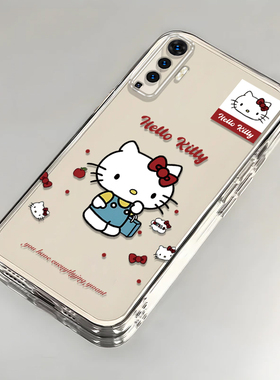 卡通kt猫vivoX50壳透明V2001A全包防摔软高级男女可爱套外壳