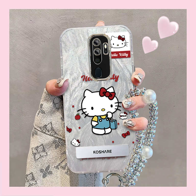 羽纱kt猫OPPOA11X手机壳PCHM30情侣全包防摔软高级男女可爱套外壳
