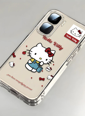 卡通kt猫iQOONeo10壳透明V2425A全包防摔高级男女可爱套外壳