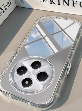 红米14R手机壳红米8透明9新9A镜面10X泡芙PRO气囊10A男女高级潮12全包C防摔13C潮款软redmi