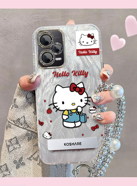 羽纱kt猫红米Note12Pro手机壳22101316C情侣全包防摔女可爱套外壳