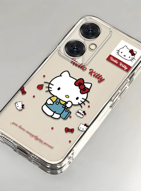 卡通kt猫华为麦芒20壳透明TYH631M全包防摔软男女可爱套外壳