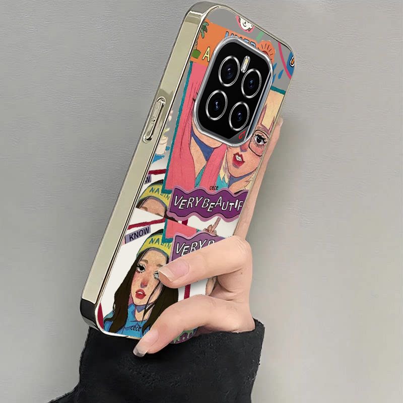 荣耀GTpro手机壳honor新全包Power防摔超薄软硅胶高级男女可爱套外壳情侣款