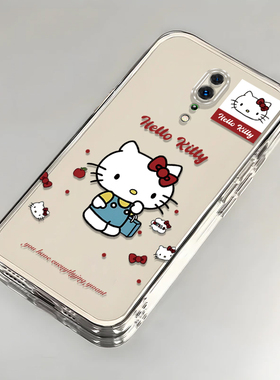 卡通kt猫OPPORenoZ壳透明PCDM10全包防摔高级男女可爱套外壳