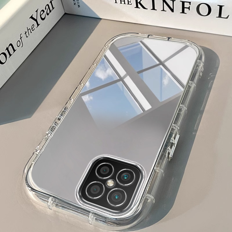 华为Nova8SE手机壳Nova4 e透明3 i新5 Z镜面6泡芙PRO气囊se男7女9高级PRO潮Nova 10全包11防摔12款13软保护套