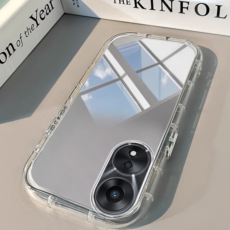 OPPO A1活力手机壳A2透明A3活力A8版X镜面M泡芙A9气囊A5男A7女pro款S高级A11全包A32防摔A35硅胶A36软OPPOA1