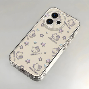 凯蒂猫vivoY300i手机壳透明全包防摔薄软硅胶高级男女可爱套外壳