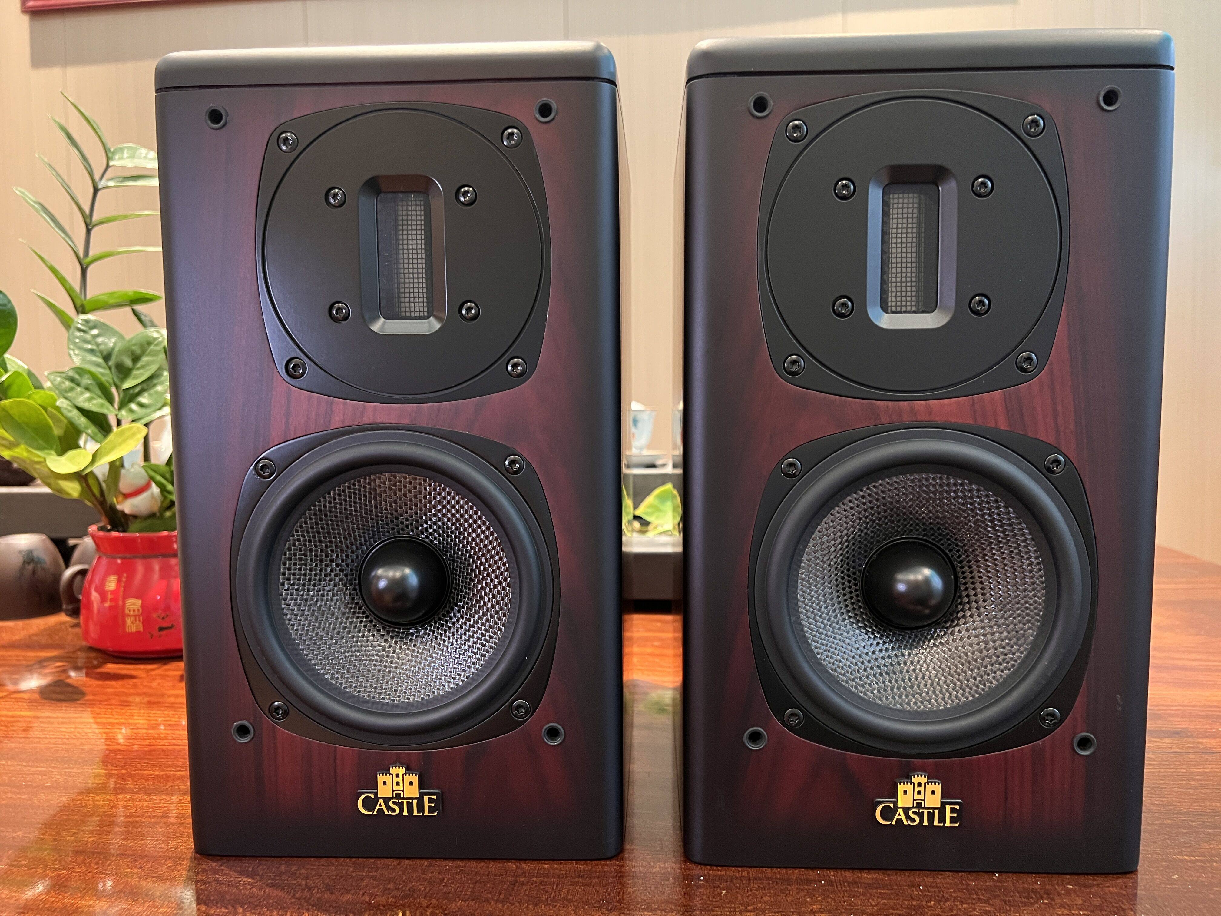 英国castle/城堡 Avon 1 HiFi书架音箱 雅芳1 发烧桌面音响