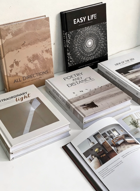 博艺双胶纸轻奢样板间装饰装饰书