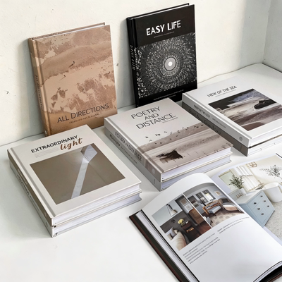 博艺双胶纸轻奢样板间装饰装饰书