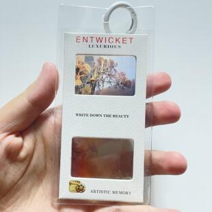 反转胶片定制光影照片二联三联反转片保护套钥匙扣创意礼品周边