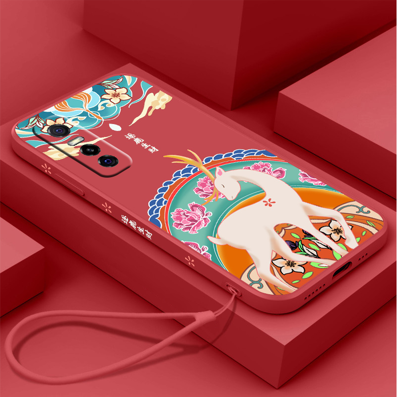 vivo手机壳液态硅胶全包保护套