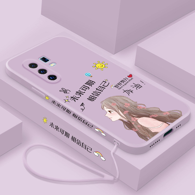送手绳vivox30手机壳未来可期液态硅胶x30pro软壳全包镜头VIVO少女款ins卡通保护套超薄磨砂防摔网红创意个性怎么样,好用不?