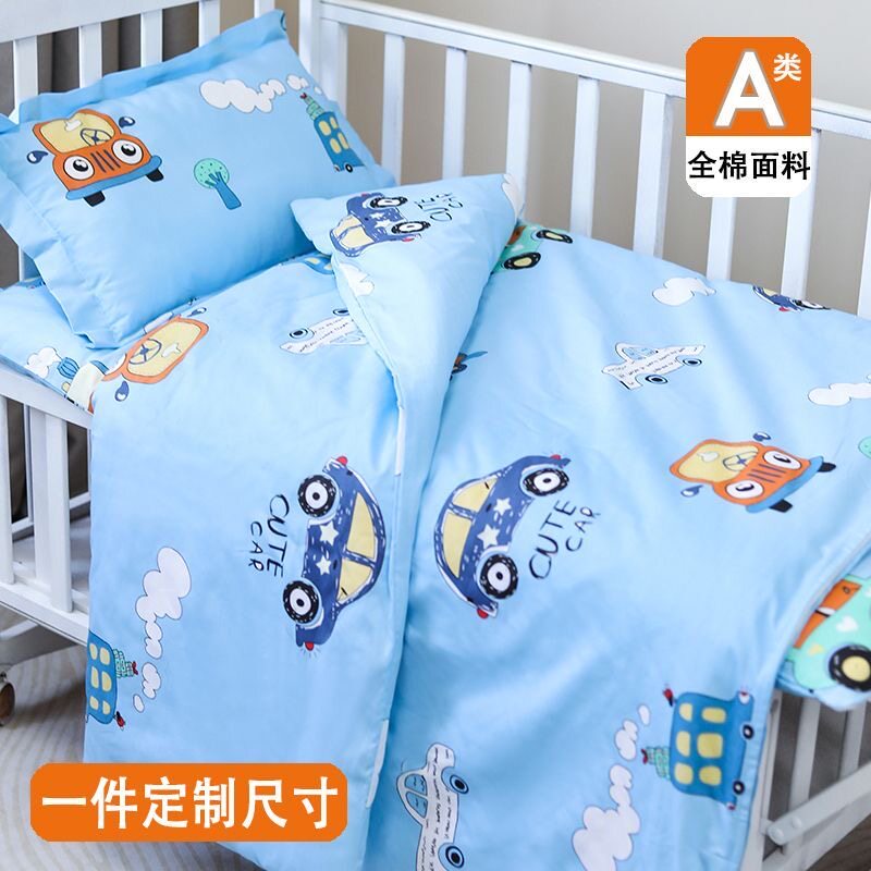 儿童被套幼儿园120x150全棉被罩图片