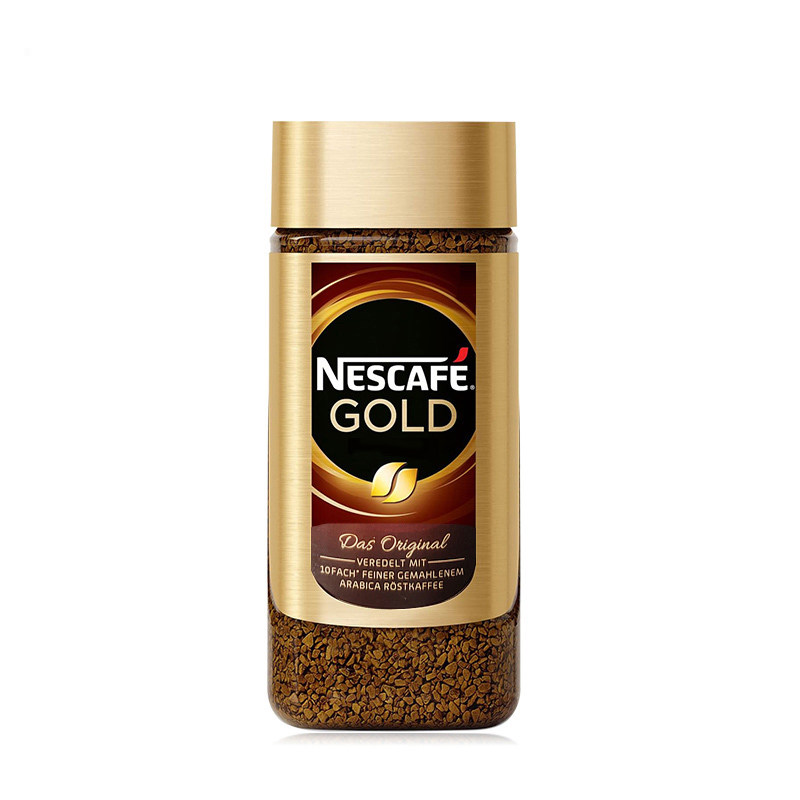 Nestle Switzerland Imported Gold medal Instant Freeze drying All black Bitter Coffee Original flavor 100g Nestle Gold coffeein the Coffee/Oatmeal/Chongyin , Instant coffee/Coffee beans/Powder , Instant coffee  category - from Buy2taobao.com to provide professional Taobao agent buy service