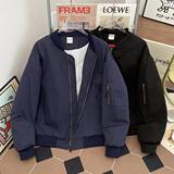 冬季立领高品棉衣工装外套男加厚保暖宽松棉服痞帅棉袄m129p80，男装棉衣，星座204-3