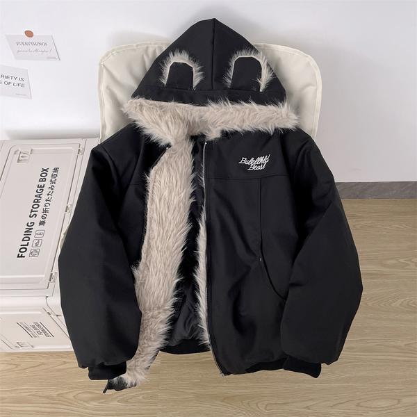 冬季连帽棉衣外套男加厚保暖宽松棉服痞帅棉袄mm215p95,男装棉衣,星座204-3