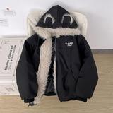 冬季连帽棉衣外套男加厚保暖宽松棉服痞帅棉袄mm215p95，男装棉衣，星座204-3