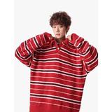 美式复古条纹毛衣男秋冬宽松慵懒风针织衫外套my5828p55，男装针织衫/毛衣，星座204-3